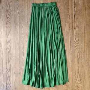 Vibrant Green St.Patrick's Maxi Skirt Size S